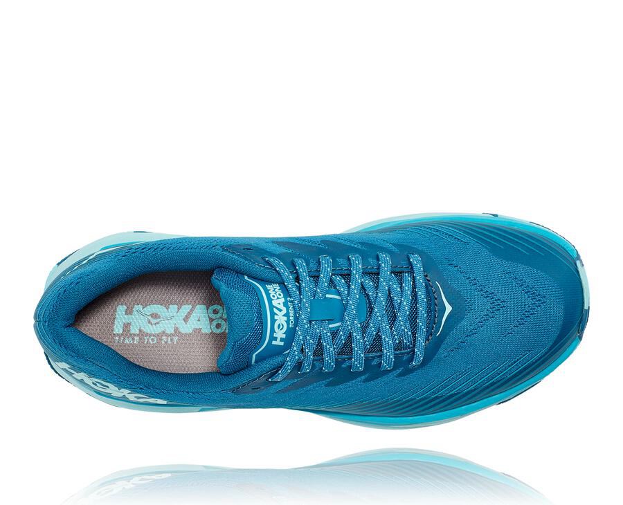 Tenis Trail Hoka One One Feminino Azuis - Torrent 2 - 249-QNUDZL